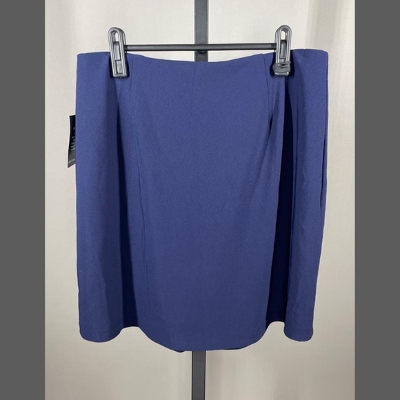 NEW Boston Proper Skirt Womens Small blue skort preppy athletic tennis classic - Picture 7 of 9